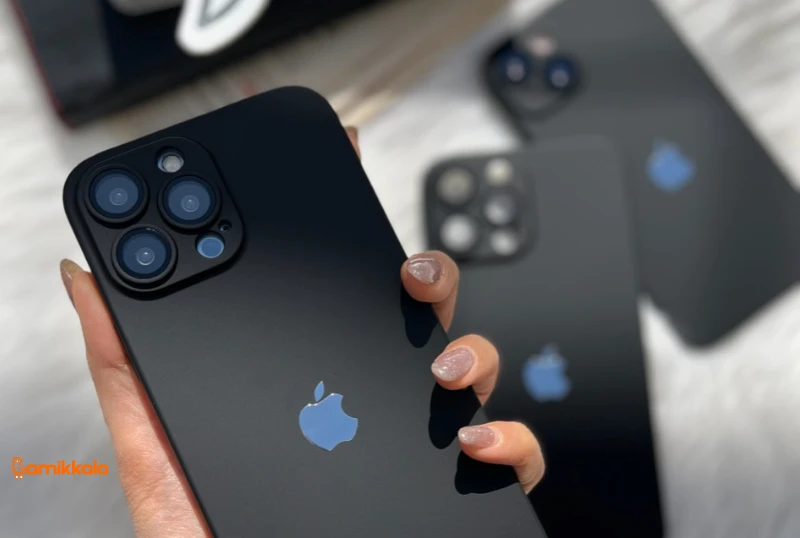 قاب مدل Matte PC Lens مناسب برای گوشی موبایل اپل آیفون 12Pro